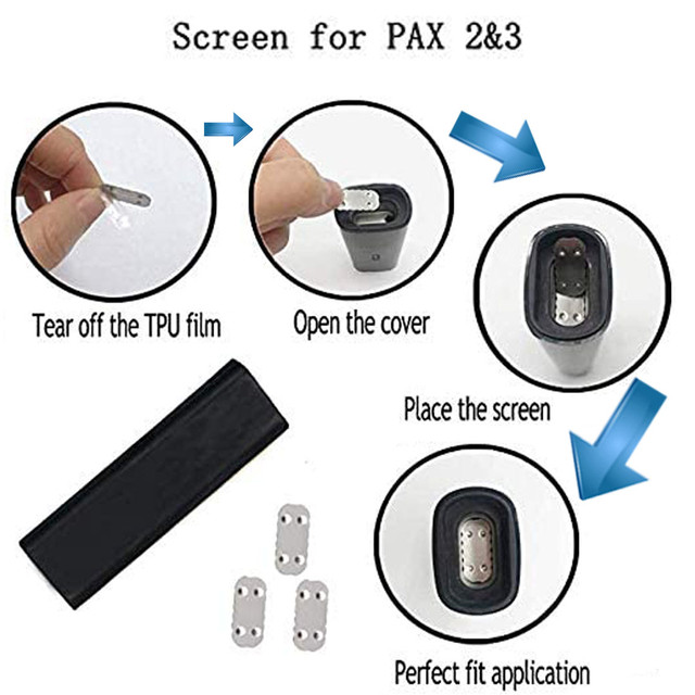 Adjustable Sandwich Pusher 3D Bottom Screen for Pax 3 for Pax 2 Replacement  Accessories Case Pipe